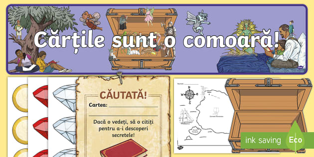 Comoara lecturii Pachet cu activități