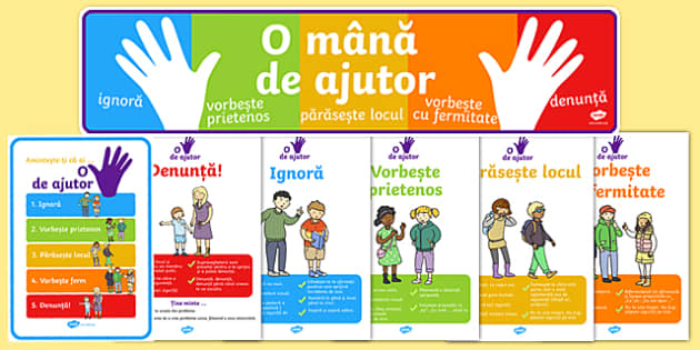 O mână de ajutor împotriva violenței - Pachet cu resurse