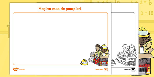 * NEW * Pompierul Charlie - Mașina mea de pompieri