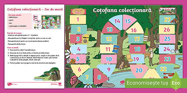 * NEW * Coțofana colecționară - Joc de masă