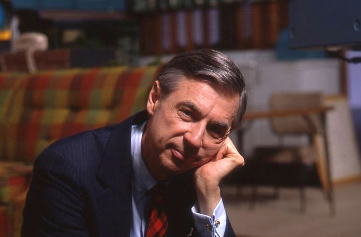 Fred Rogers in a still from 'Won't You Be My Neighbor?' (2018)