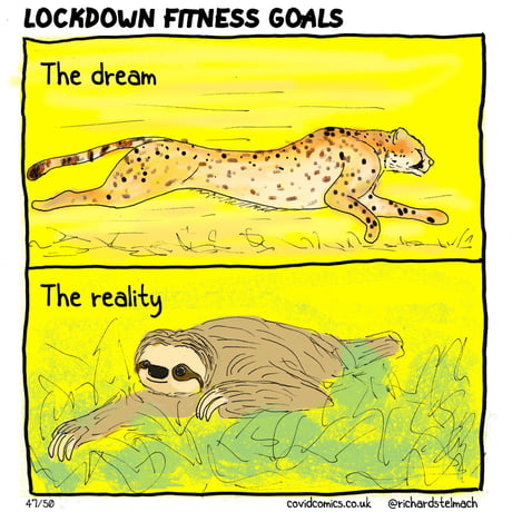 Lockdown fitness goals