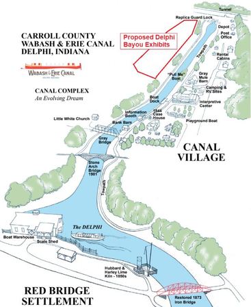 Delphi Bayou Map