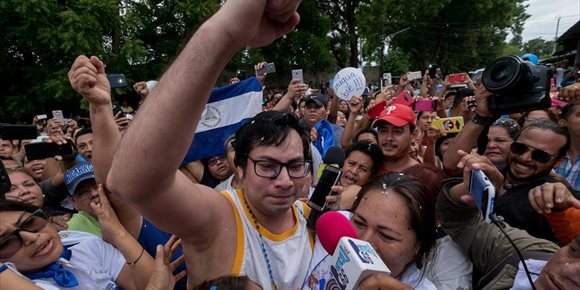 5. La Justicia de Nicaragua condena a 10 años de cárcel al líder opositor Yubrank Suazo