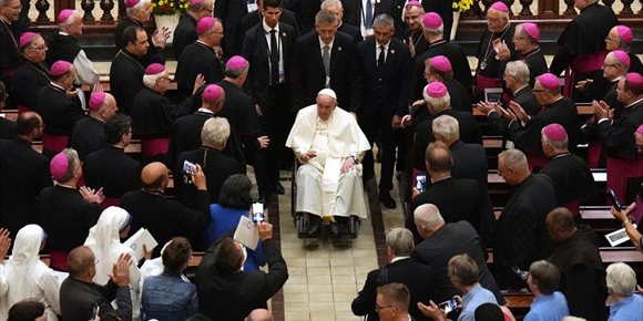 10. El Papa pide perdón a las víctimas de abusos sexuales cometidos por la Iglesia Católica de Canadá
