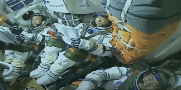 4. China envía tres nuevos taikonautas a su estación espacial