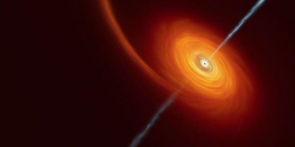 2. Detección más lejana de un agujero negro devorando una estrella