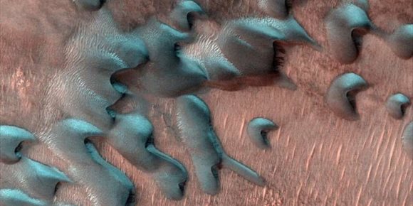 1. La NASA muestra el invierno en Marte: nieve en forma de cubo, paisajes helados, escarcha y temperaturas bajo cero