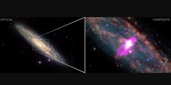 5. Chandra determina qué hace que el viento de una galaxia sople