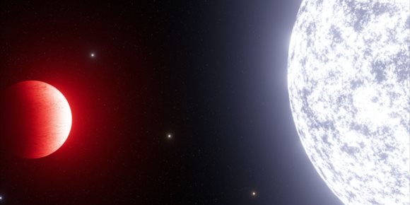 10. Un raro metal se encuentra en el planeta más caliente de la galaxia