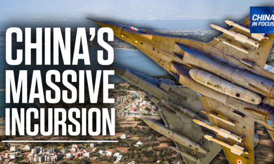 Taiwan Reports Largest Chinese Incursion in Months