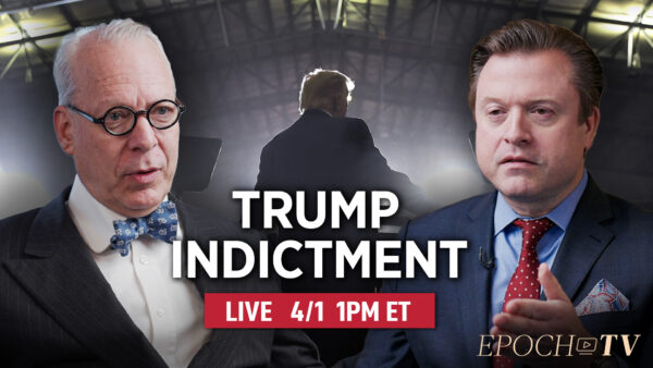 LIVE 4/1 at 1PM ET: Jeffrey Tucker: The Trump Indictment and the Anarcho-Tyranny Unleashed on America