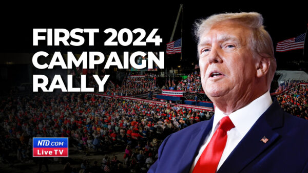 LIVE NOW: Trump Holds His First 2024 Campaign Rally