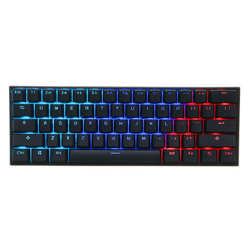 [Gateron Switch] Anne Pro 2 61 клавиша Механический Игры Клавиатура 60% NKRO bluetooth 4.0 Type-C RGB Клавиатура