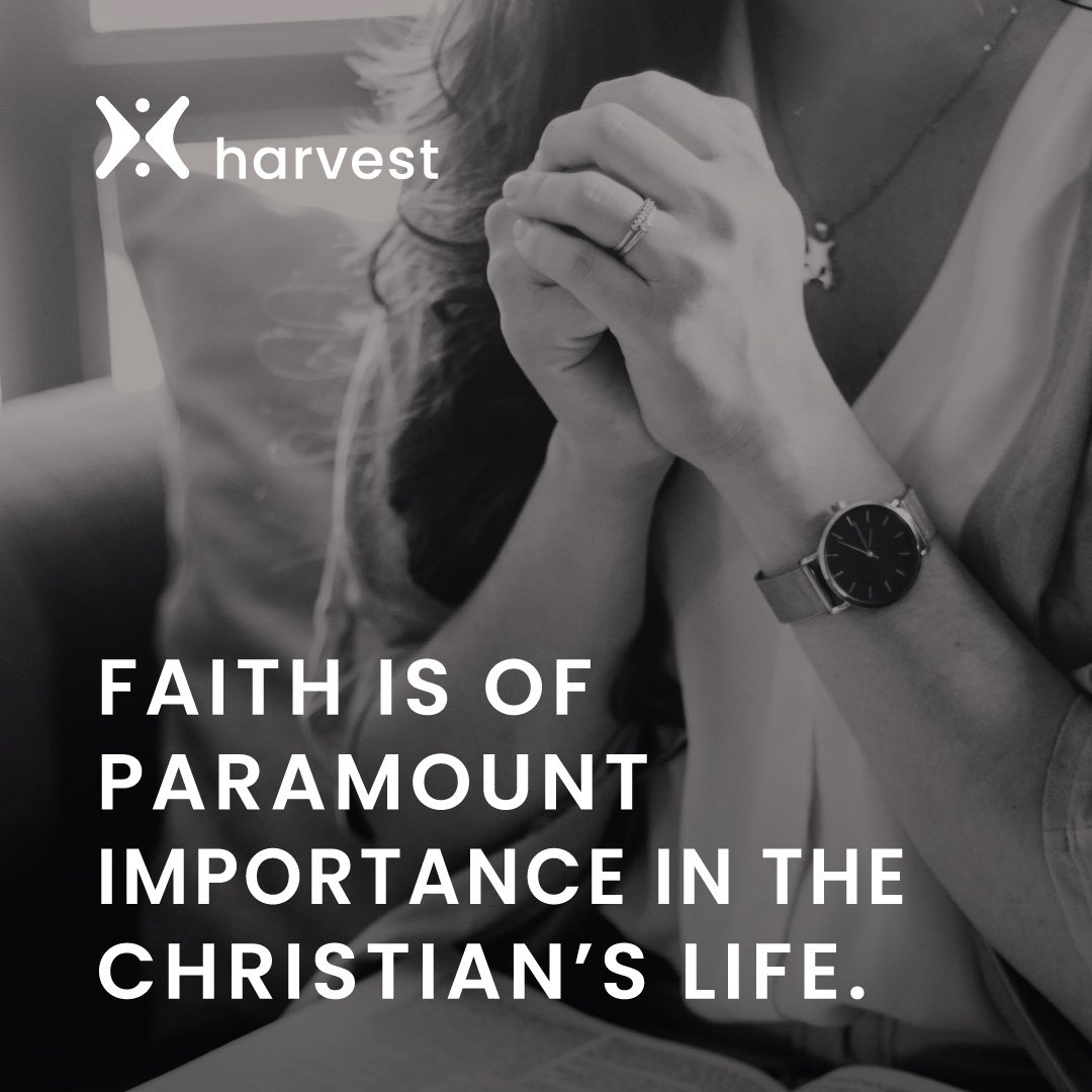 Faith is of paramount importance in the Christian’s life.