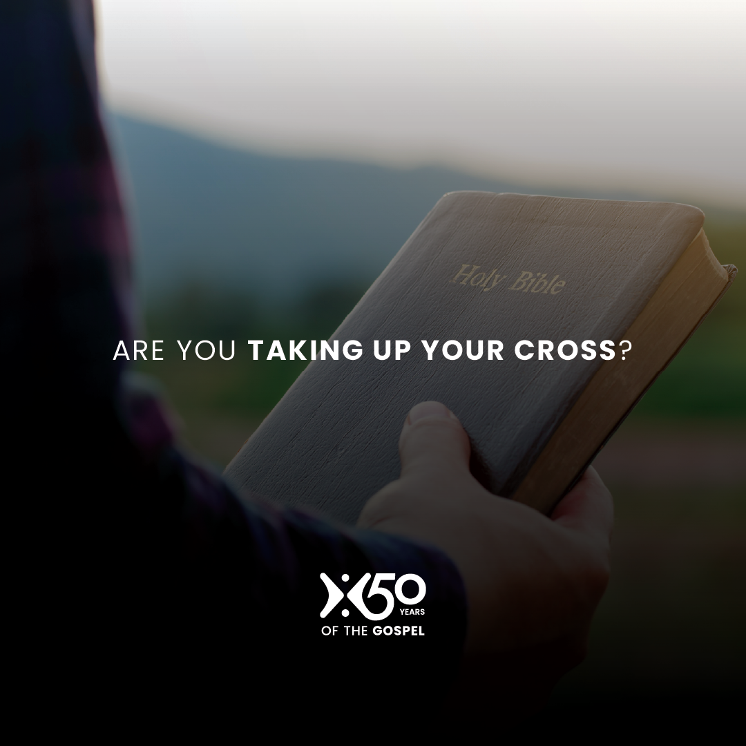 Are you taking up your cross?