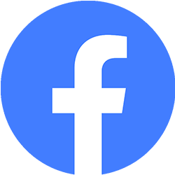 An image of the Facebook logo