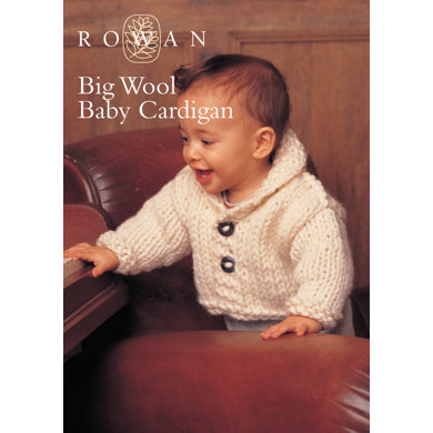 Baby Cardigan in Rowan Big Wool
