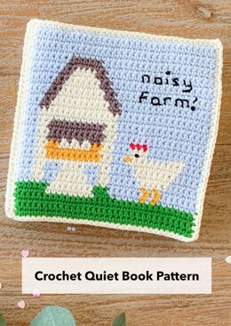 Noisy Farm Crochet Quiet Book