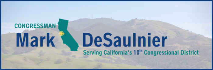 Congressman Mark 
DeSaulnier - Serving California's 10th Congressional District