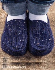 Men's Slippers Crochet Pattern Free