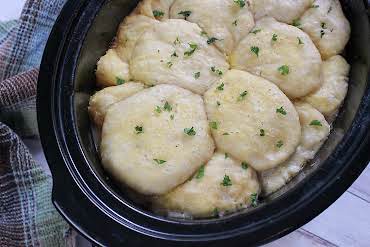 Slow Cooker Chicken And Dumplings Recipe