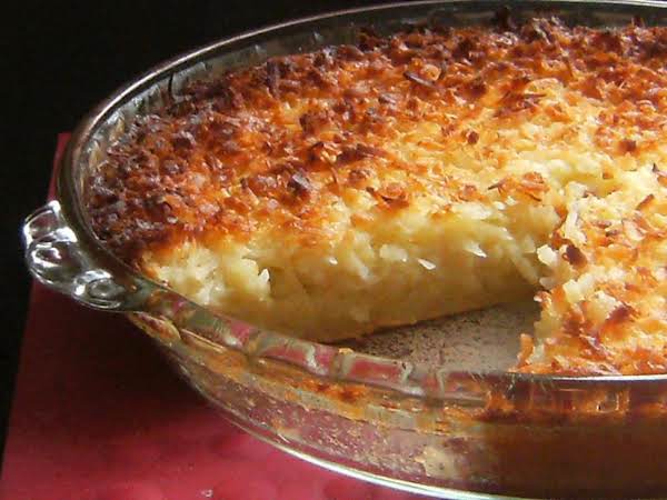 Impossible Cocunut Custard Pie Recipe