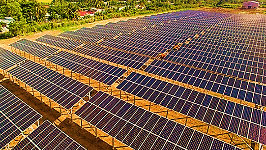 Hình ảnh thực tế của dự án điện năng lượng mặt trời tại Đại học Cửu Long
