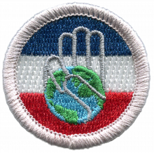 Patch for Citizenship in Society merit badge.