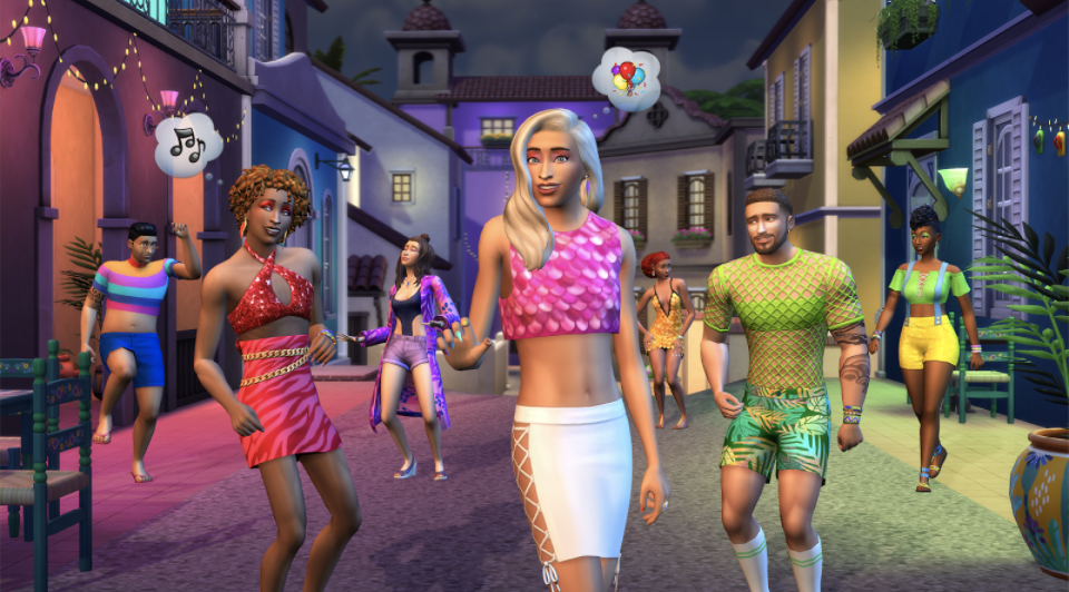 The Sims 4 Colori di Carnevale