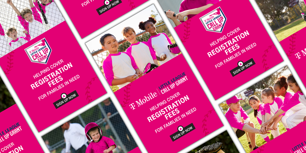 T-Mobile Call Up Grant social graphics
