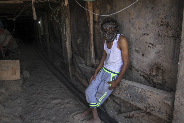 Gaza : effondrement d'un tunnel souterrain du Hamas