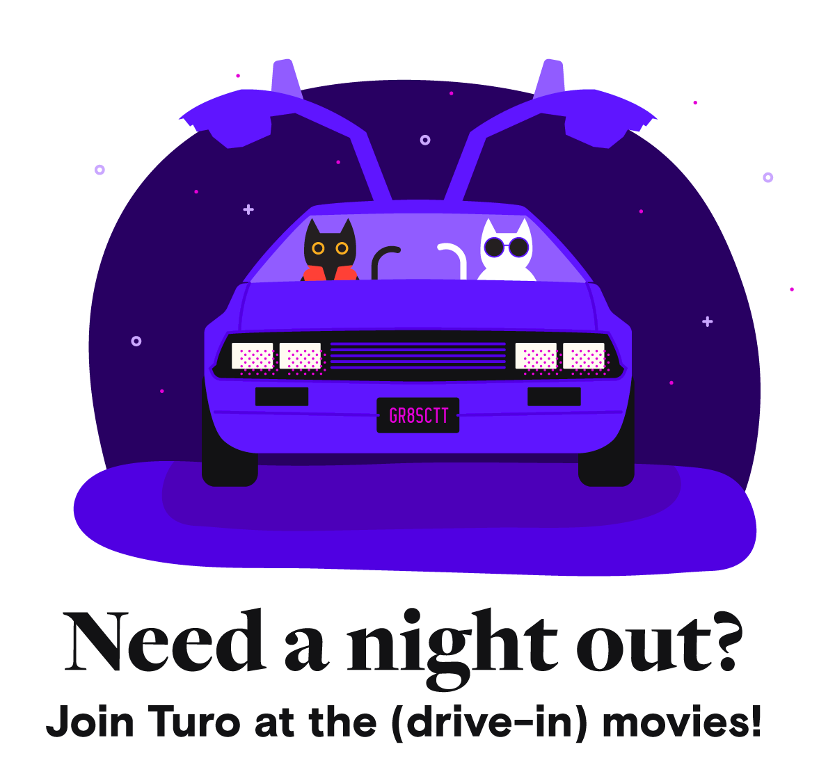 Need a night out? - Join Turo at the (drive-in) movies!