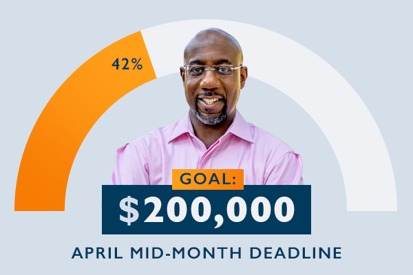 42% of the way there. GOAL: $200,000. April mid-month deadline.