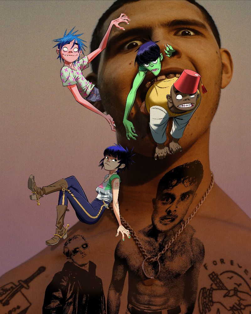 GORILLAZ: "Momentary Bliss" ft. Slowthai & Slaves Out Now