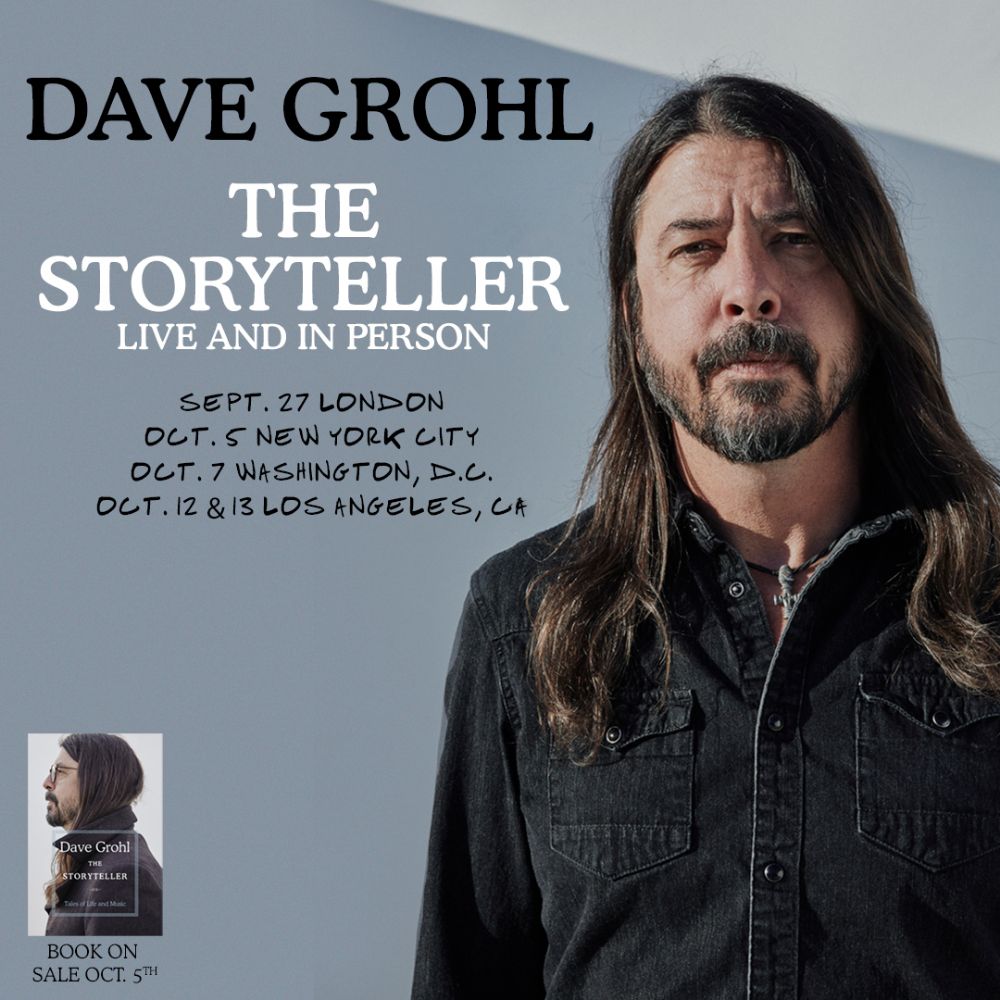 DAVE GROHL — THE STORYTELLER — LIVE!