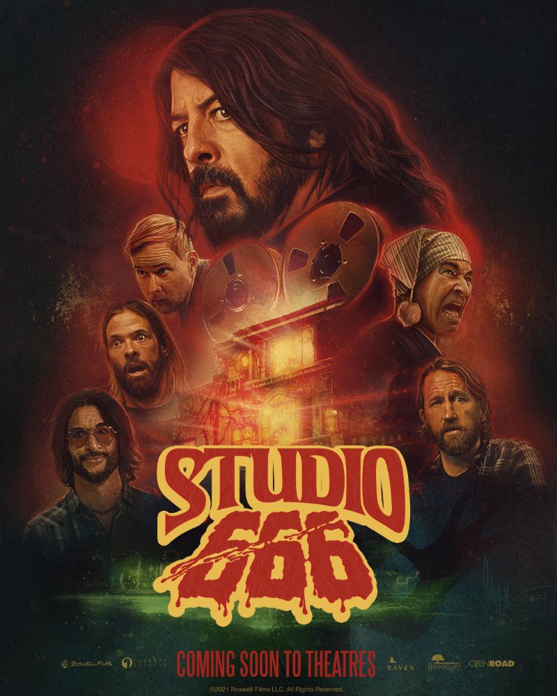 FOO FIGHTERS STAR IN HORROR COMEDY, STUDIO 666, THEATRICAL RELEASE FEBRUARY 25th