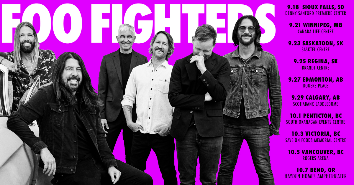 FOO FIGHTERS: 10 NEW SHOWS ADDED TO NORTH AMERICAN TOUR