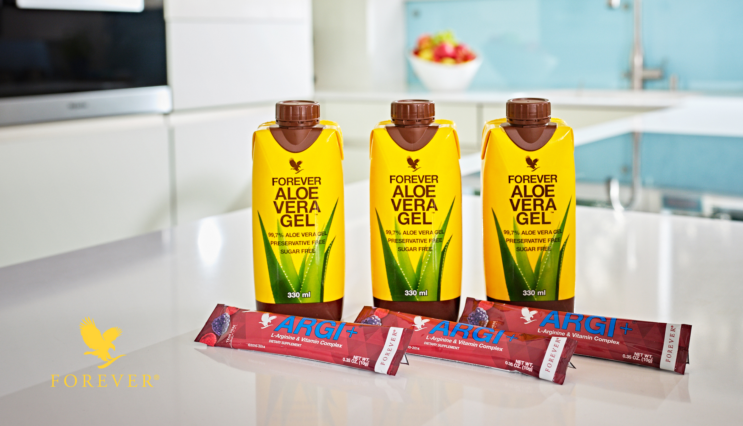 aloe vera si argi plus de la forever living romania