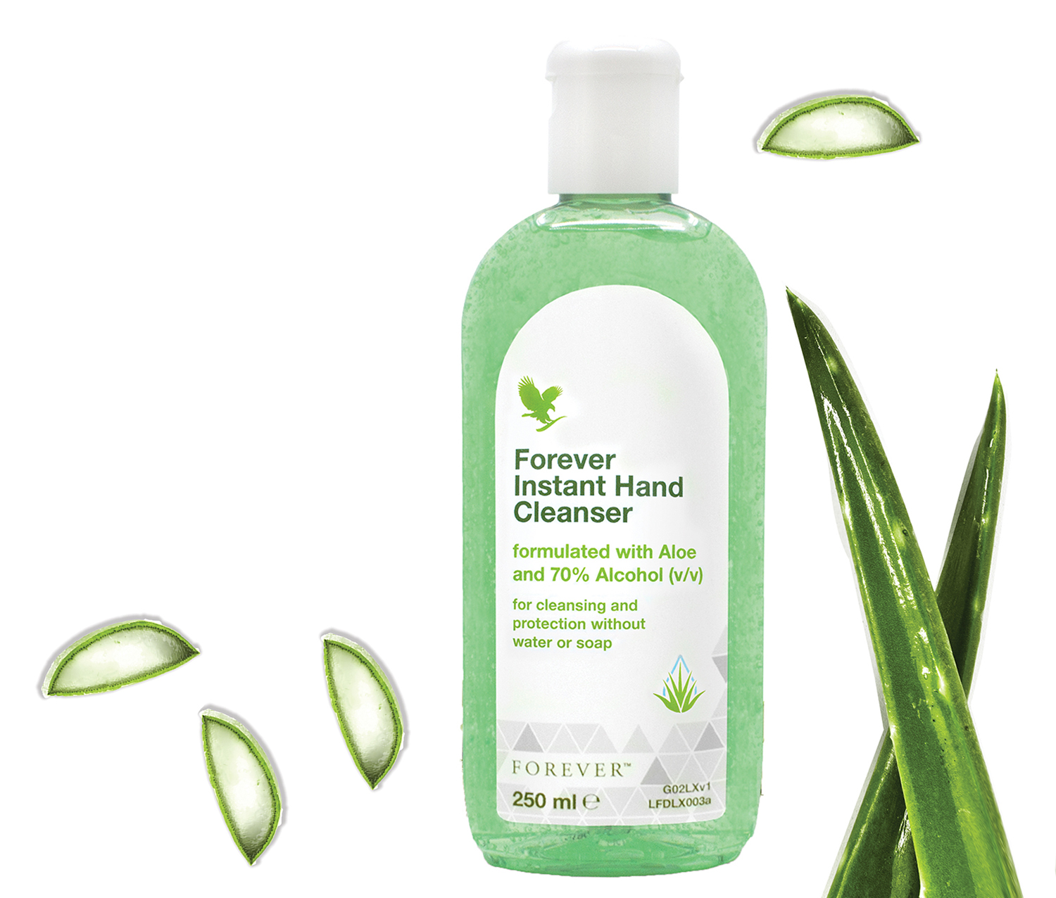 hand sanitzer and cleanser de la forever living romania