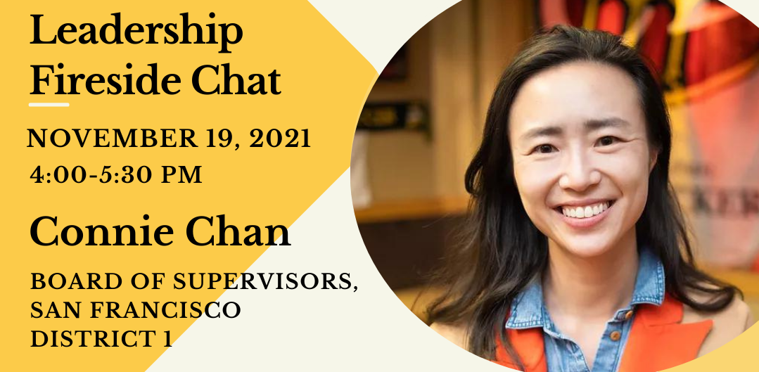 Leadership Fireside Chat - Connie Chan @ Register