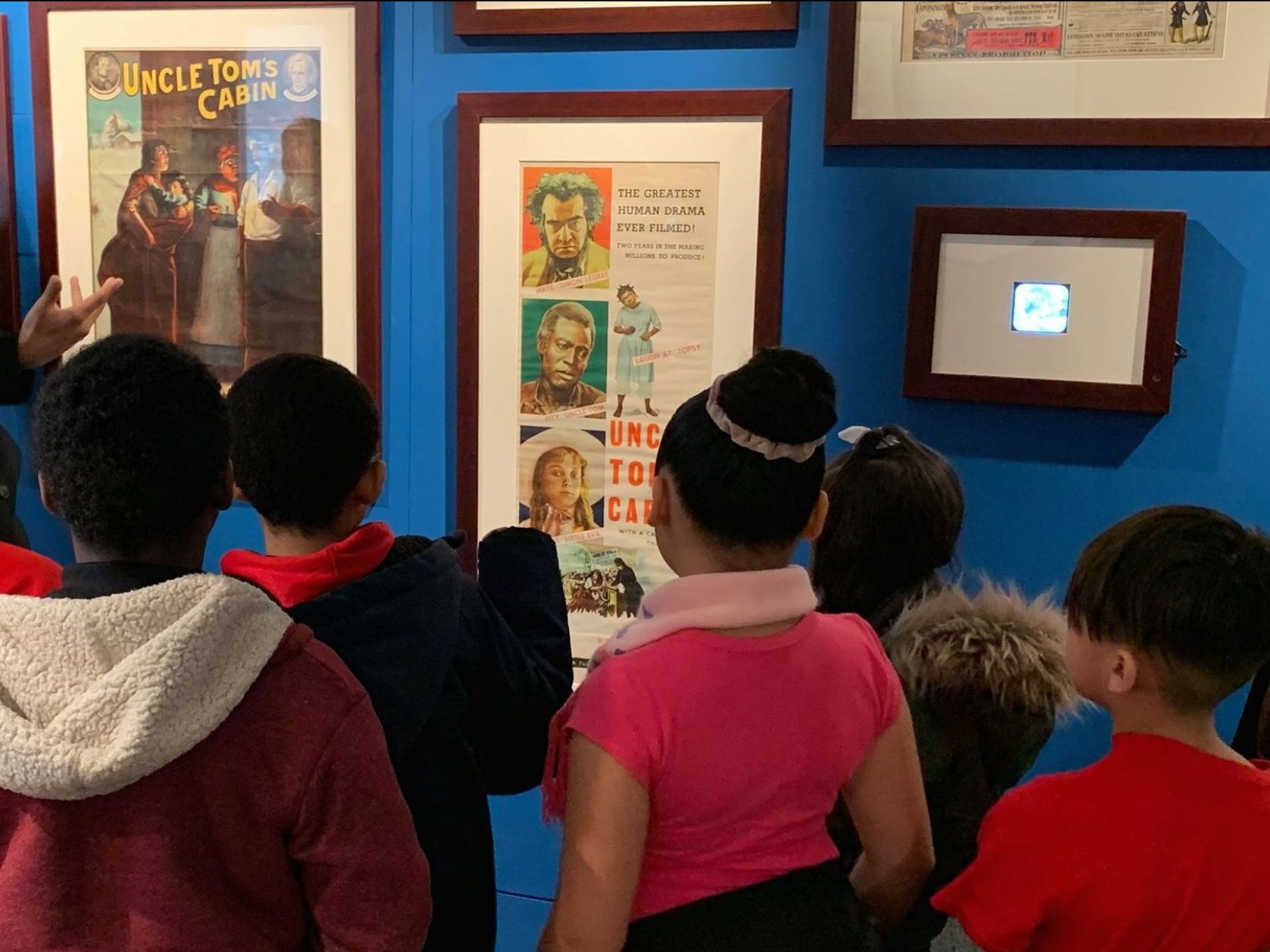 Children in the Stowe House Impact Gallery