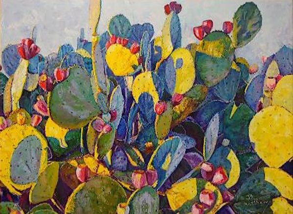 Jill Matthews, "Prickly Pear Cactus"