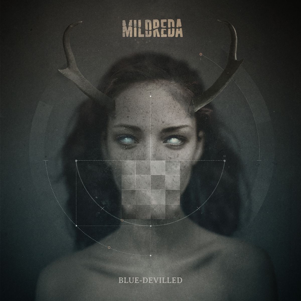 MILDREDA album cover "Blue-Devilled"