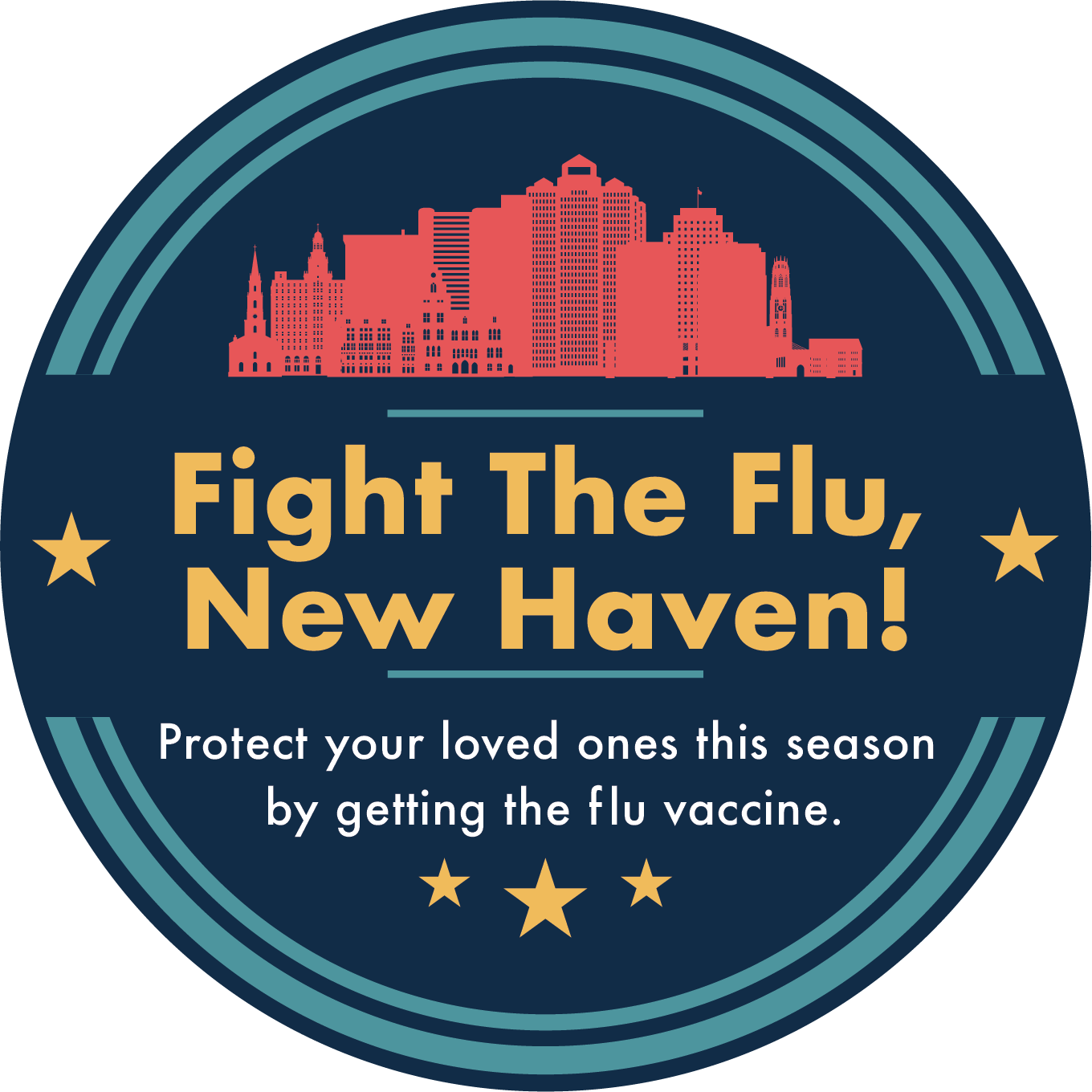 Fight the Flu New Haven Logo