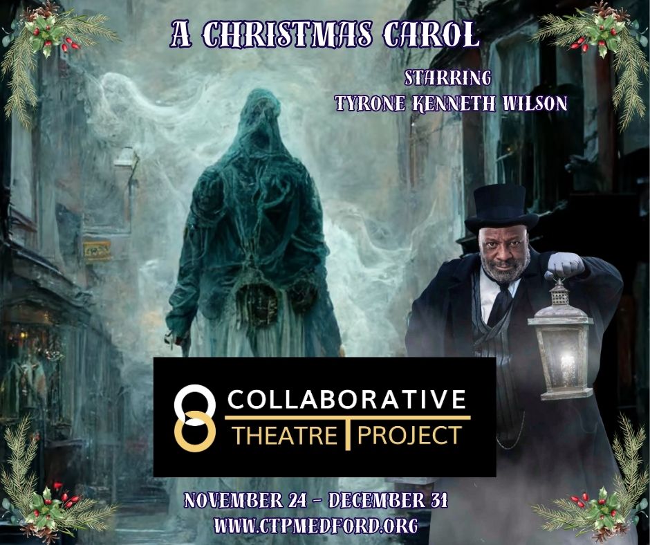 Ebenezer Scrooge and the Ghost of Christmas Future