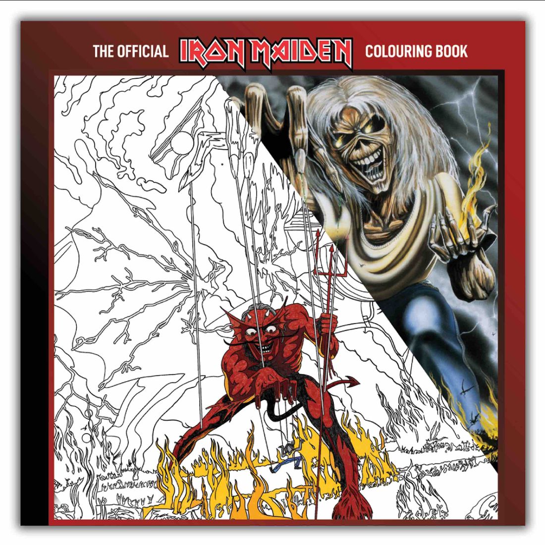 Official Iron Maiden Colouring Book Now Available