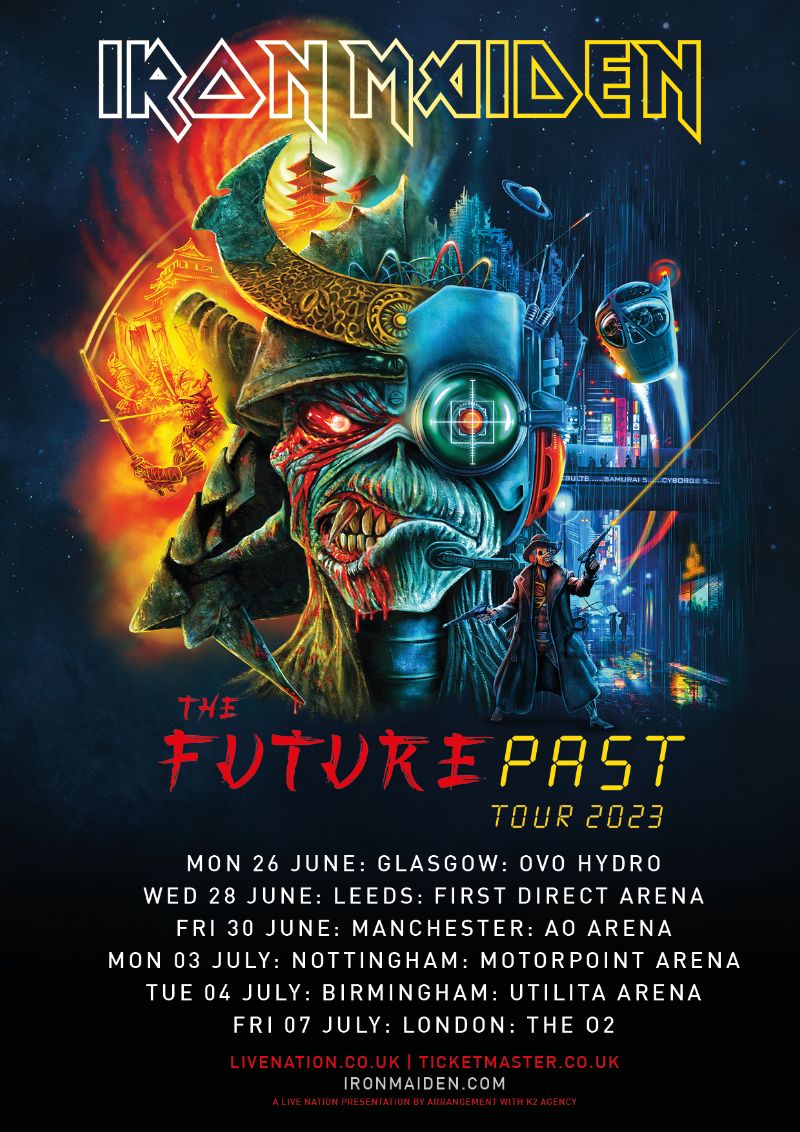Iron Maiden Announce The Future Past Tour - UK dates 2023