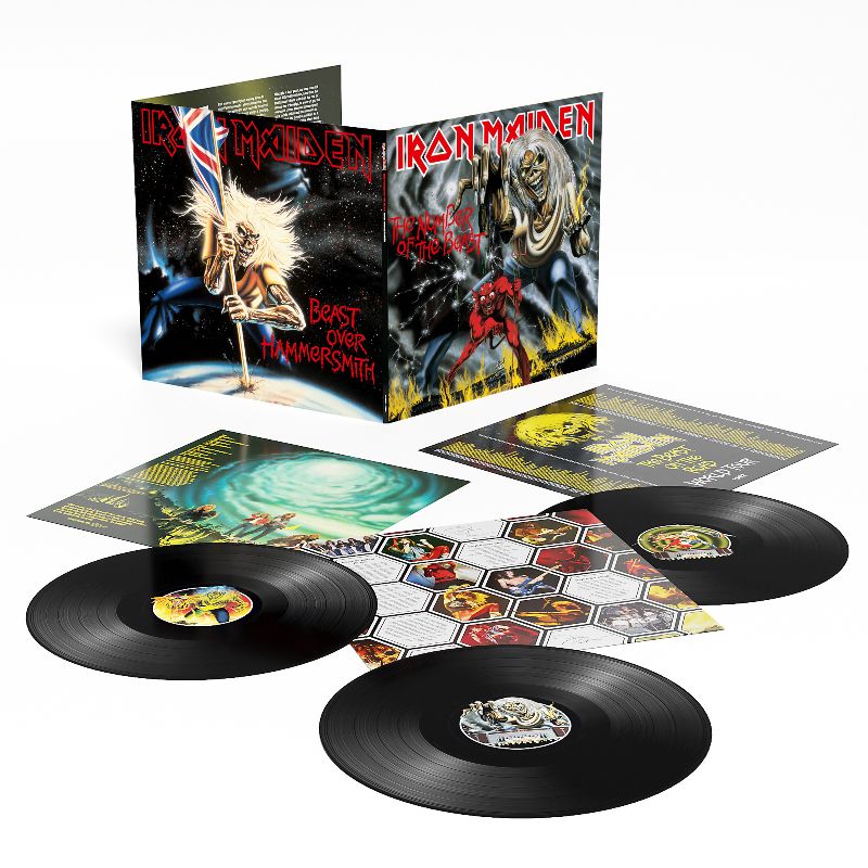 IRON MAIDEN New Triple Vinyl Release To Commemorate 40th Anniversary Of Seminal Album ‘THE NUMBER OF THE BEAST’ Plus ‘BEAST OVER HAMMERSMITH’ – Coming November 18, 2022