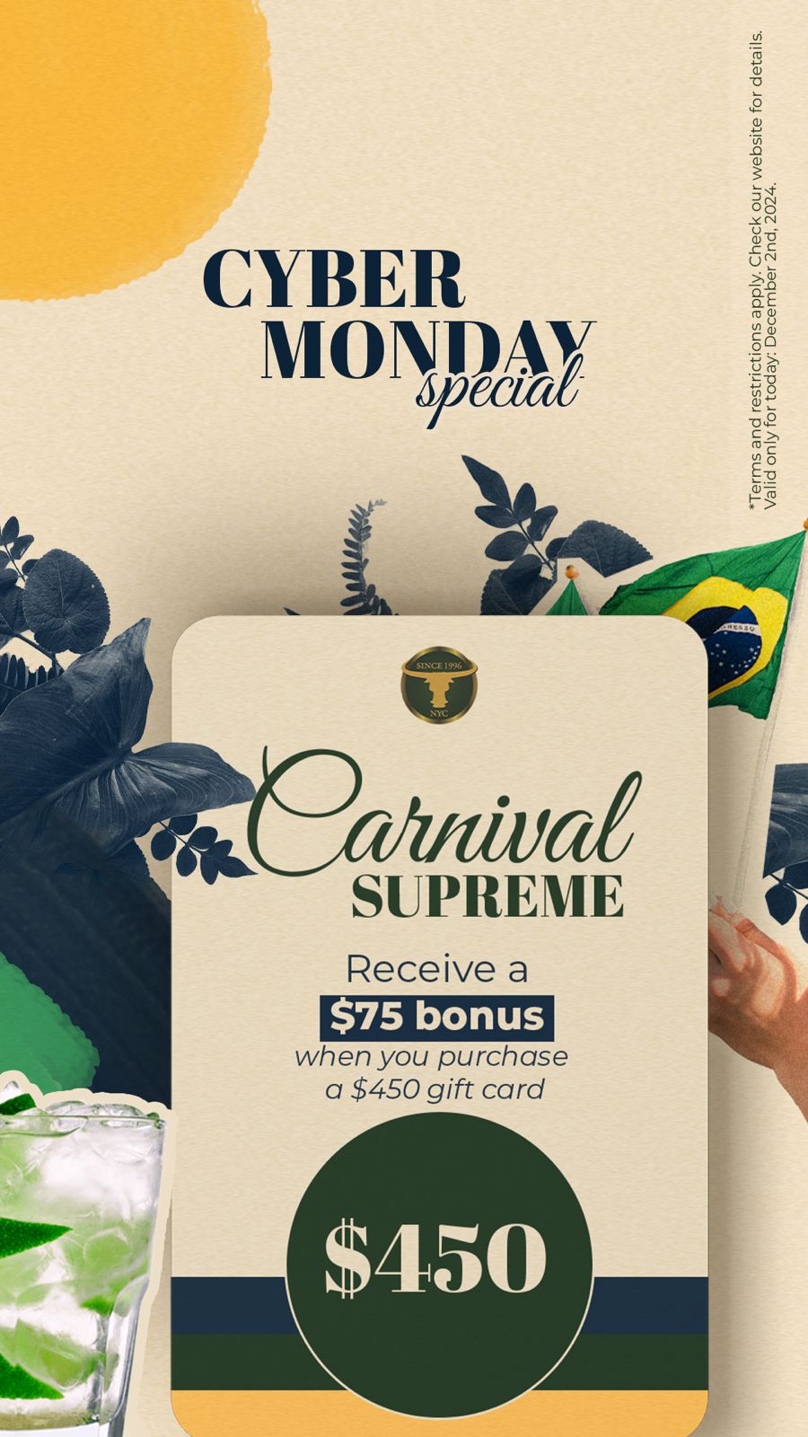 cyber monday special - Carnival Supreme